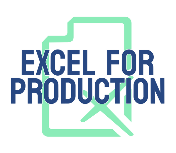 Excel For Production